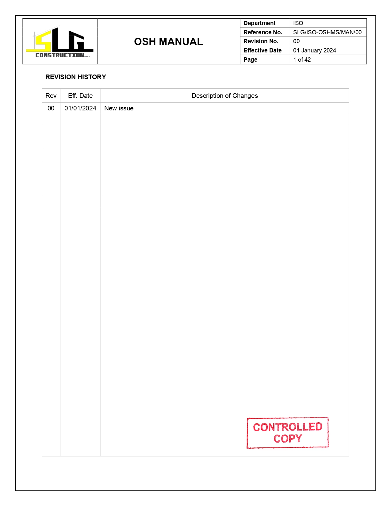 OSH Manual Page 3